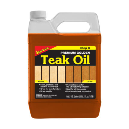 STARBRITE PREMIUM GOLDEN TEAK OIL 3.78LTR
