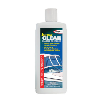 STARBRITE CLEAR PLASTIC RESTORER 236ML STEP 1
