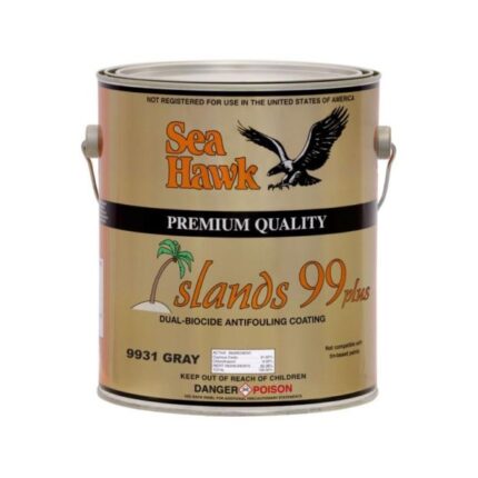 Islands 99 plus is a tin free antifouling paint with polishing action in service and long protection against marine organisms. The specific vehicle composition provides long lasting antifouling and polishing action. Application controls Method : Spray, rollers and brushes