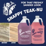 Snappy Teak Cleaner Part B for teak deck 1 gallon (Snappy Teak-Nu2) - Image 4