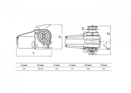 LOFRANS FALKON Windlass