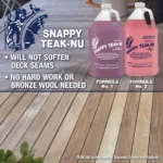 Snappy Teak Cleaner Part B for teak deck 1 gallon (Snappy Teak-Nu2) - Image 3