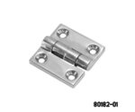 Butt Hinge - AISI 316 Size: 38mm x 38mm (1-1/2" x 1-1/2")