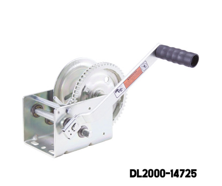 DUTTON LAINSON - 2-speed Winch, plated - 2,000 lb