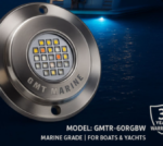 GMT Marine Underwater LED light RGBW 2100+ luminous 316L stainless, IP68 waterproof