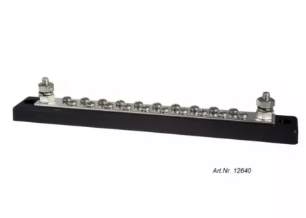 BLUE SEA Bus Bar 2x M6 / 20x M4
