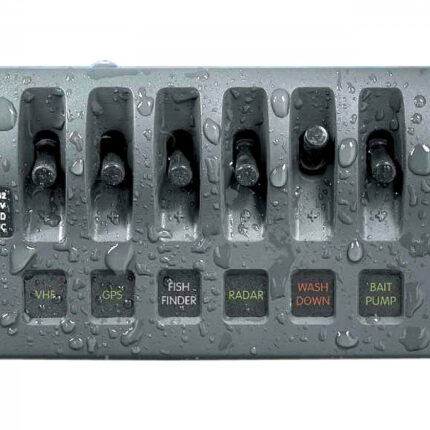 BLUE SEA Weatherproof Fuse Panels with ATO fuse / 6-section