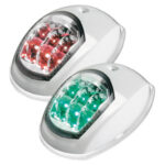 Osculati Evoled navigation lights white ABS left + right (Blister)