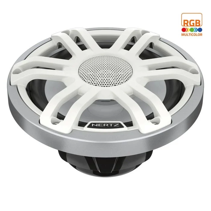 _08.17.0513-hertz Hertz Marine HMX 7.7" Sports RGB Coaxial Speakers 100W RMS 4Ω - Image 1
