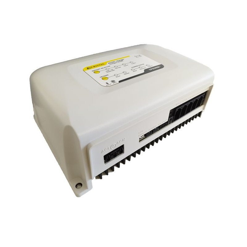 chargeur-de-batterie-25a-24vdc-cristec-ypower-ypo24-25stpl Cristec Battery charger YPOWER 24V 25A - Fanless - Image 1