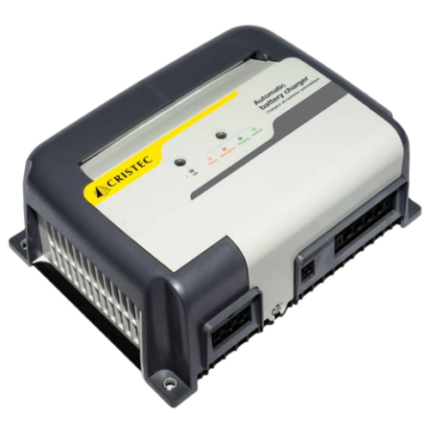 Cristec Battery charger YPOWER 24V 12A 3 outputs - Fanless