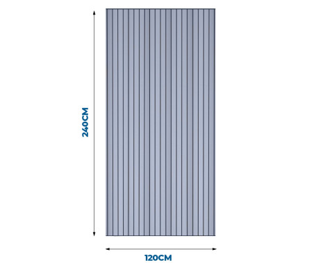 MZMEDC7-LGYB-1-455x380 EVA Foam Decking Sheet Greay with Black Line With Adhesive 3M™ (Double Coated Tape 99786) - Image 1